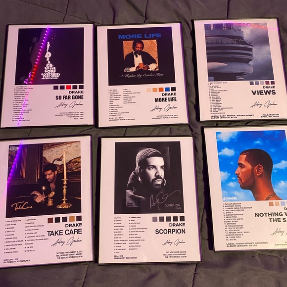 Drake Album cover Posters with frame. - Picture 1 of 8
